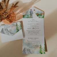 Casamento de Montanha Floral Elegante Primavera