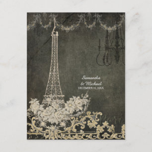 Casamento de Na moda parisiense de RSVP Chalk Vint