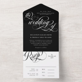 Casamento de Nadadores Brancos Negros