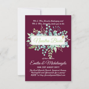 Casamento de Nuestra Boda, Espanha