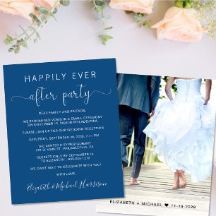 Casamento De Orçamento Feliz Após Azul De Foto