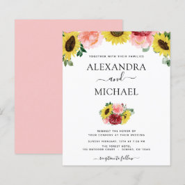 Casamento de País Sunflower Eucalyptus