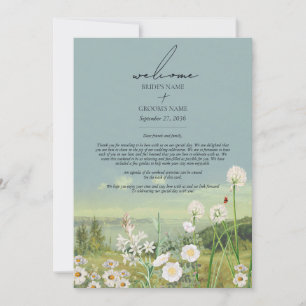 Casamento de Paisagem de Florestas Selvagens Itine
