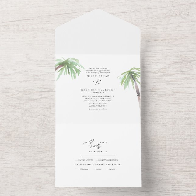 Casamento de Palma Tropical (Interno)