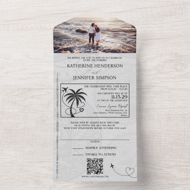 Casamento de Passaporte Beige Mexico (Inside)