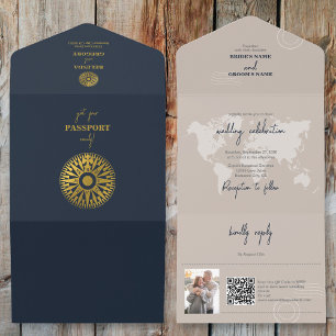 Casamento de Passaporte de Casamento de Destino