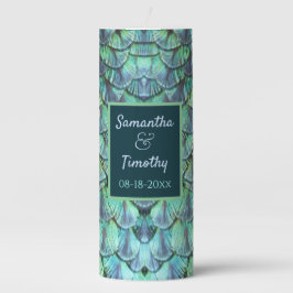 Casamento de Pena de Peacock Elegante Boêmia