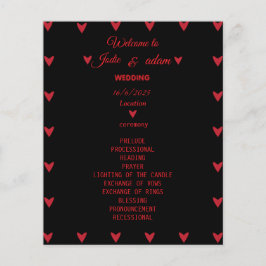 casamento de pequenos corações