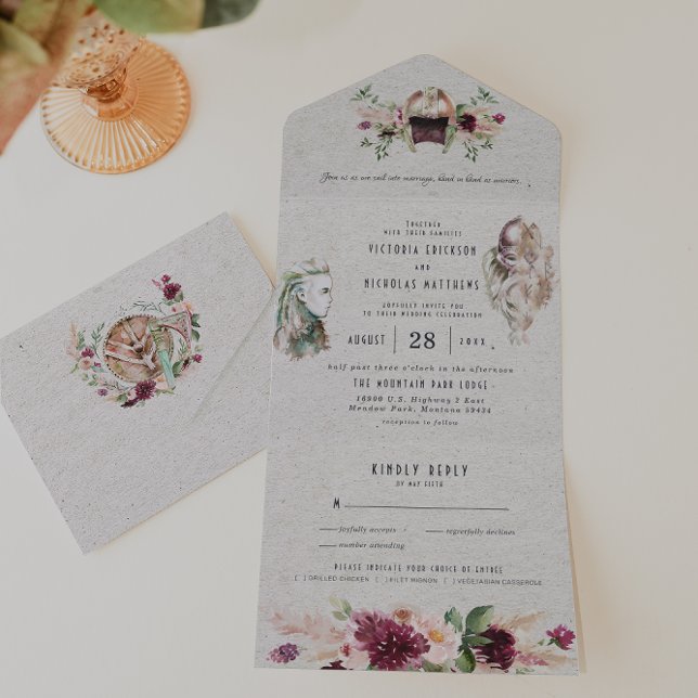 Casamento de Percorridas Norse Viking (Criador carregado)