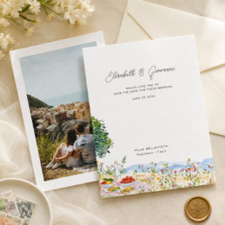 Casamento de Piquenique na Toscana Salve a Data
