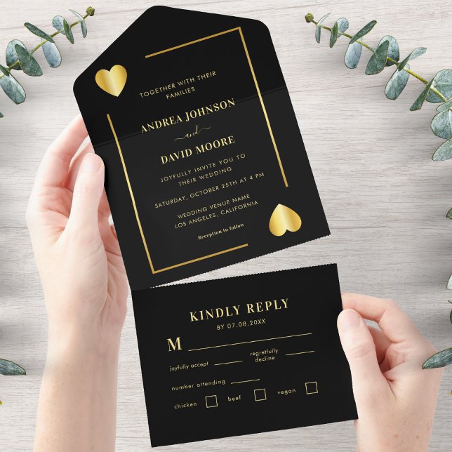Casamento de Poker em Vegas com Frame Dourado e Ne (Criador carregado)
