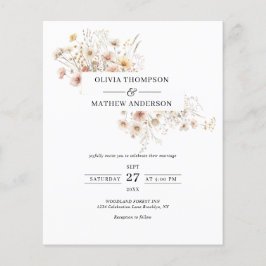 Casamento de Prados de Flor Selvagem com Prados Wh