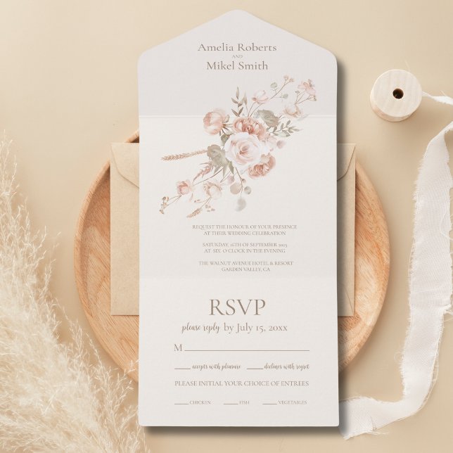 Casamento de Prados de Flor Selvagem Whimsical (Criador carregado)