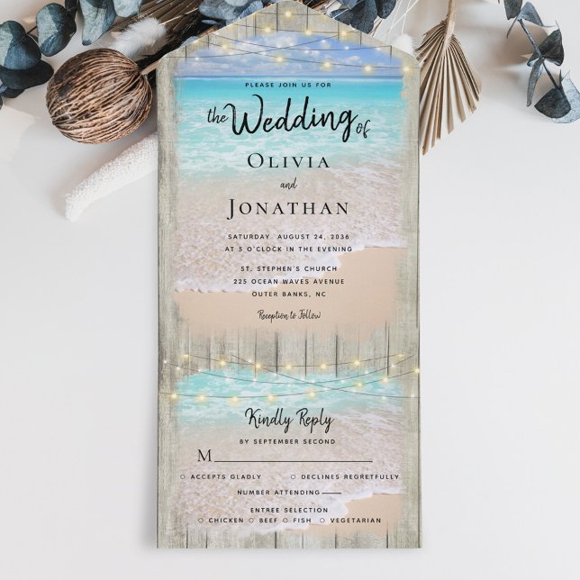 Casamento de Praia de Destino Costeiro Russo (Criador carregado)