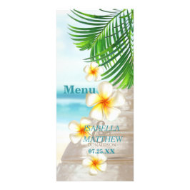 Casamento de Praia - Menu
