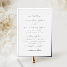 Casamento de prata simples