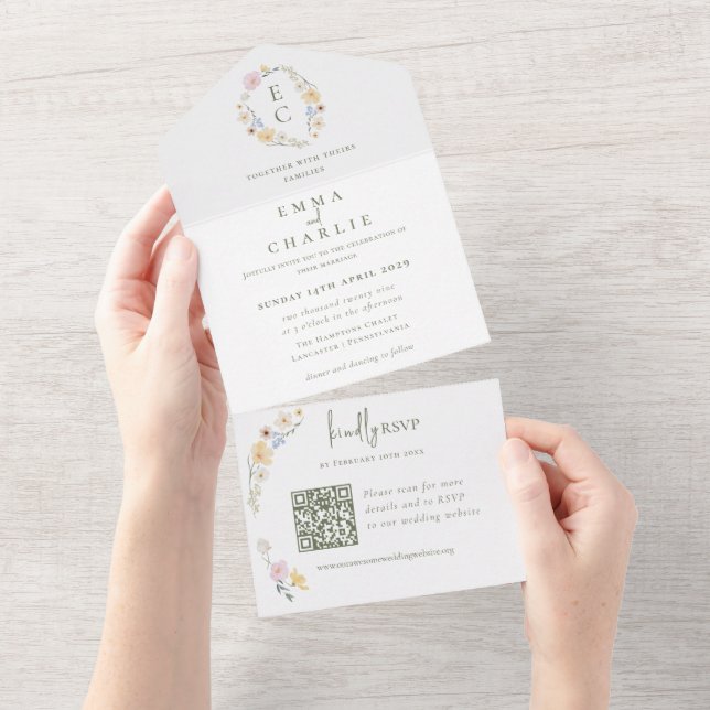 Casamento de Primavera de Verão Chic Boho Pastel S (Tearaway)