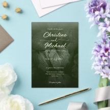 Casamento de primavera folhagem verde elegante