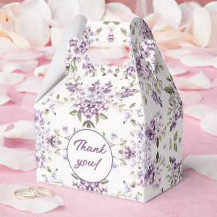 Casamento De Purple Lilacs Obrigado Caixa De Favor