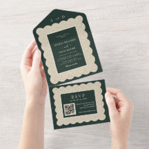 Casamento de Renda Monograma em Listras Verdes Vin