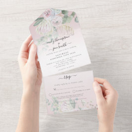 Casamento de Rosa Eucalyptus Dusty Elegante Boho F