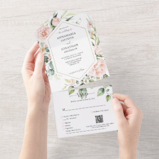 Casamento de Rosas Rosa Pálidas