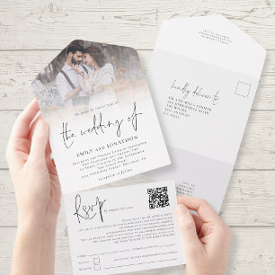 Casamento de Script de Código QR de Sobreposição d