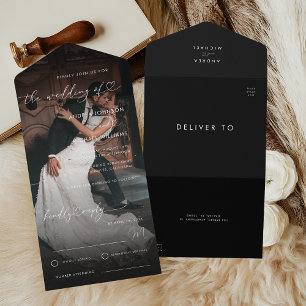 Casamento de Script de Coração Romântico com Foto