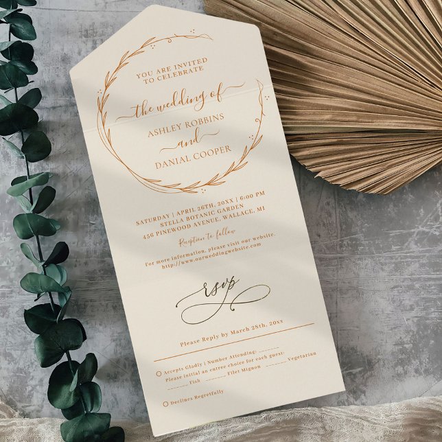 Casamento De Script Limpo Tudo Em Um Convite (Criador carregado)