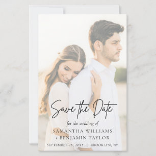 Casamento de Script Moderno Elegante de Orçamento