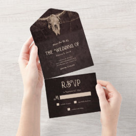 Casamento de Textura do Caveira Rustic Country Wes