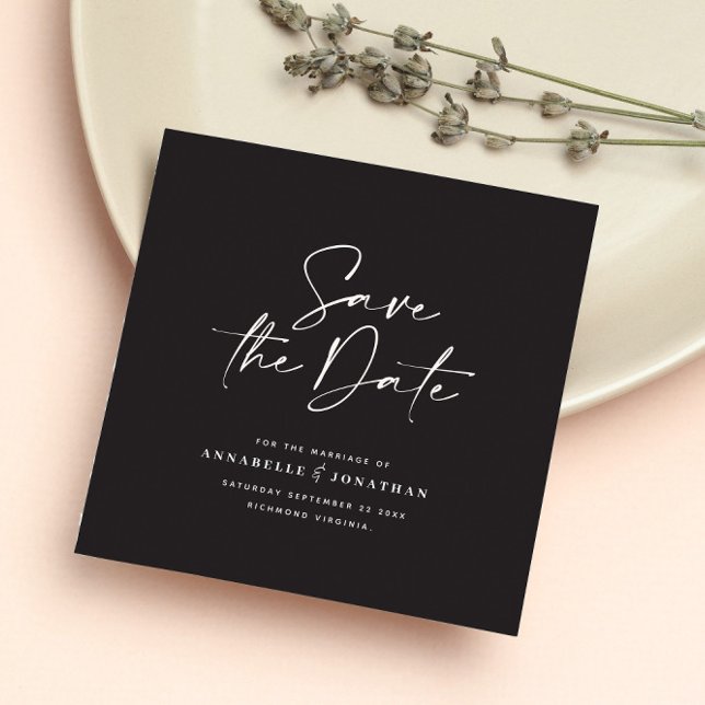 Casamento de tipografia de script moderno salvar a (Criador carregado)