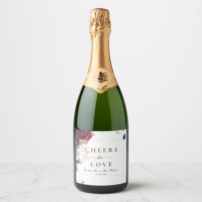 Casamento de Verão com Primavera Rosa vermelha de  (Frente)