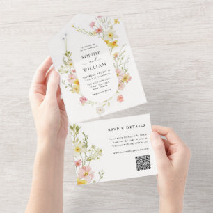 Casamento de Verão de Primavera de Flor Selvagem M