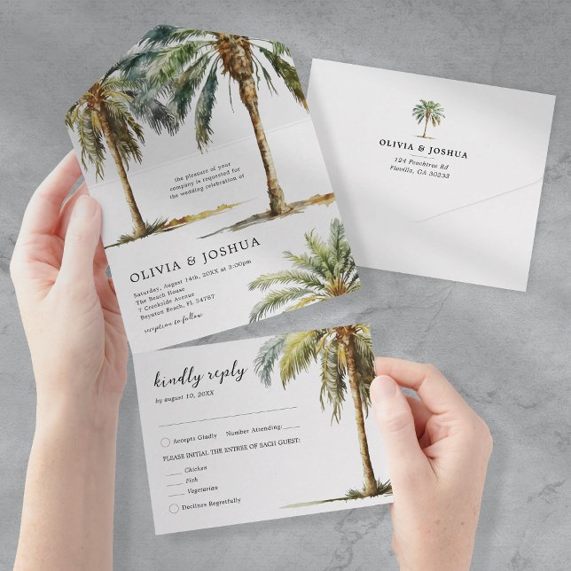 Casamento de Verão Tropical na Praia (Criador carregado)