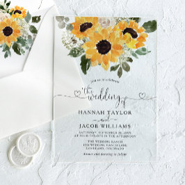 Casamento de Verde Suculento com Girassóis