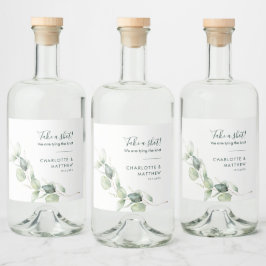 Casamento de Watercolor Eucalyptus Greenery