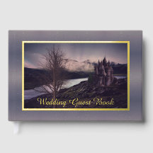 Casamento do Castelo Gótico Romântico Escuro