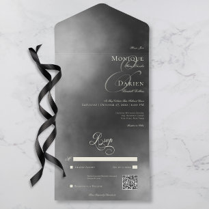 Casamento do Código QR do Nódulo Negro da Meia-Noi