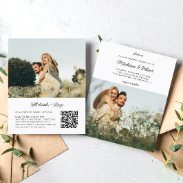 Casamento do Código QR Fotográfico do Script Rusti
