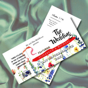 Casamento do Festival de Flor Moderno