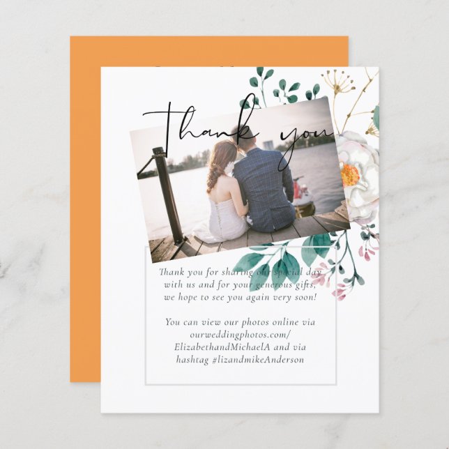 Casamento do Jardim do Barão com Primavera Wildflo (Frente/Verso)