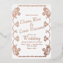 Casamento do Papel Picado Folk Mexicano Pressionad