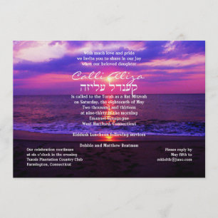 Casamento do por do sol da praia do convite de