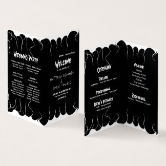 Casamento do Programa de Cerimônia de Fogo Negro e