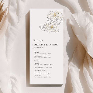 Casamento do Programa Moderno de Ilustração Branca