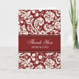 Casamento dos Pais Dia de Agradecimento Coral Verm