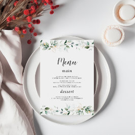 Casamento Dourado Charm Watercolor Airy Greenery