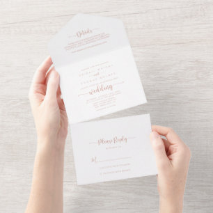 Casamento Dourado da Caligrafia Minimalista