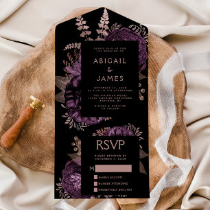 Casamento Dourado de Rosa Floral Sudorme Moody Dar